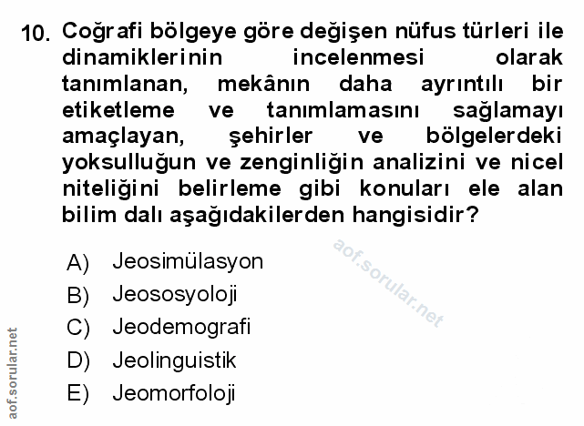 Soru 10