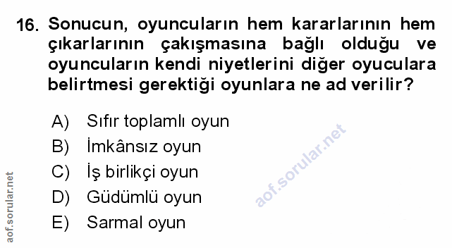 Soru 16