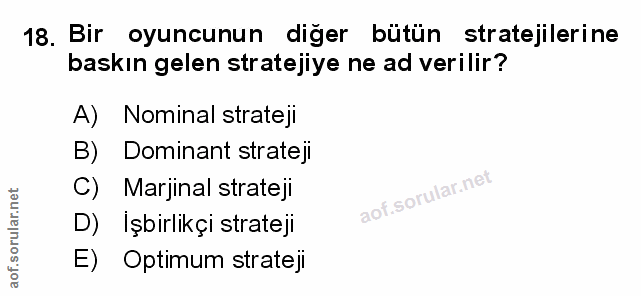 Soru 18