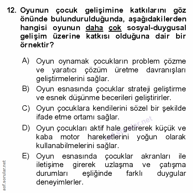 Soru 12