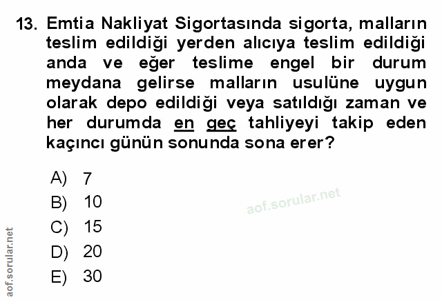Soru 13