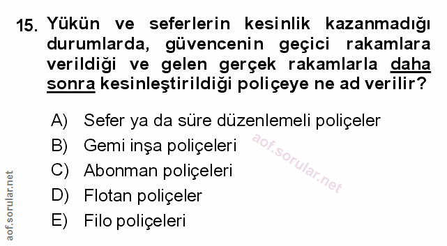 Soru 15