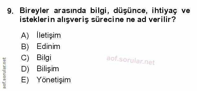 Soru 9