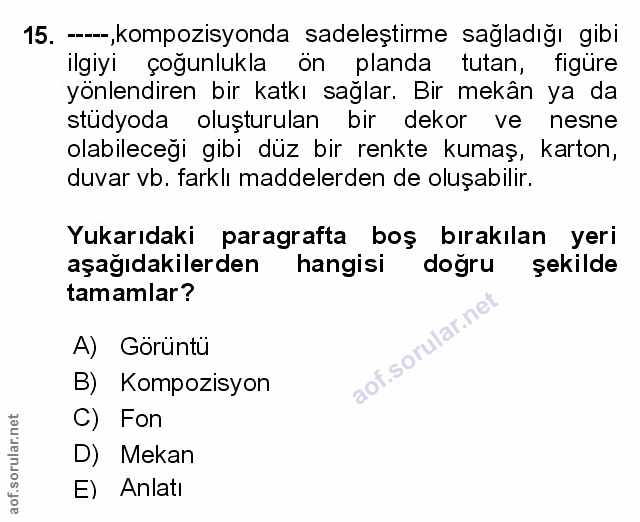 Soru 15