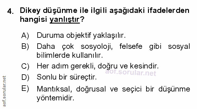 Soru 4