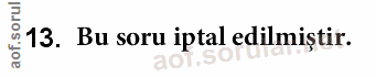 Soru 13