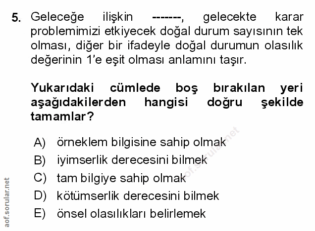 Soru 5
