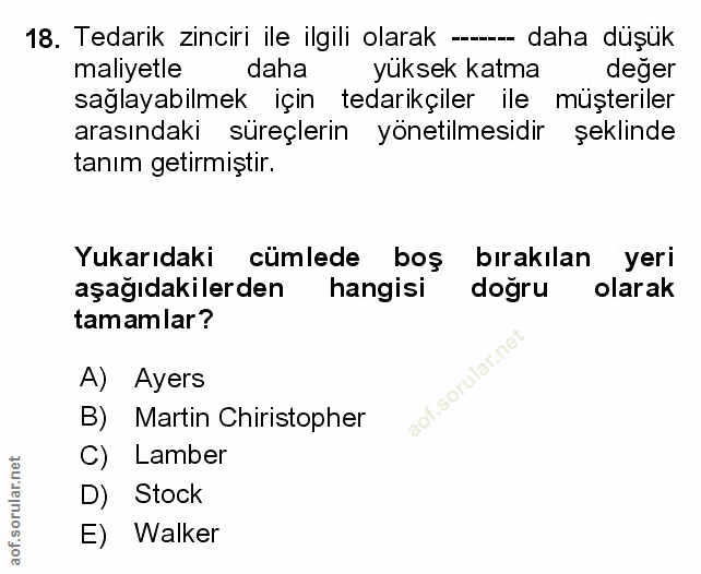 Soru 18