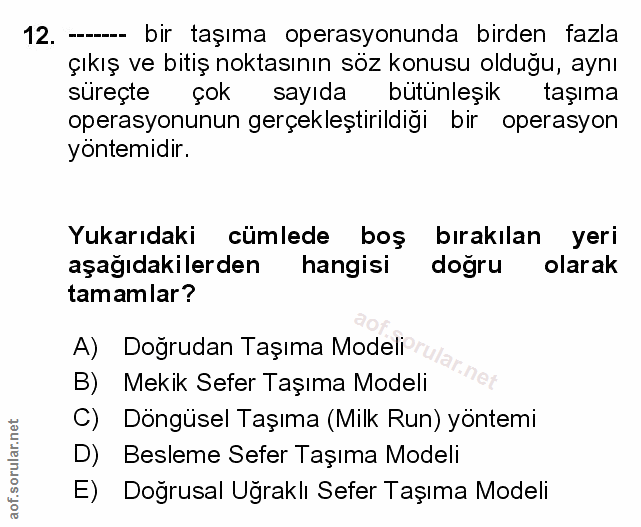 Soru 12
