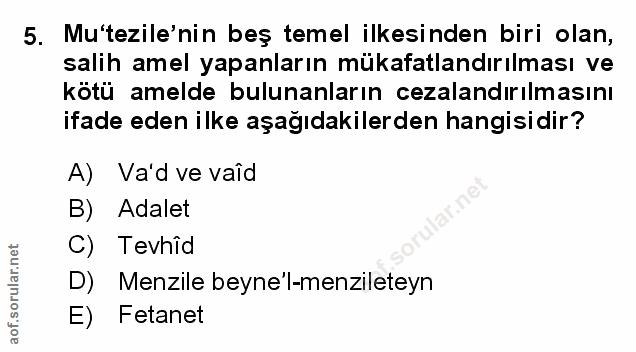 Soru 5