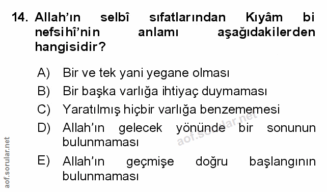 Soru 14