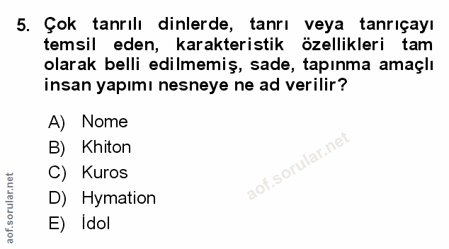 Soru 5