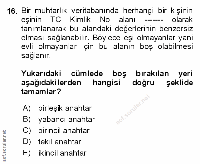 Soru 16