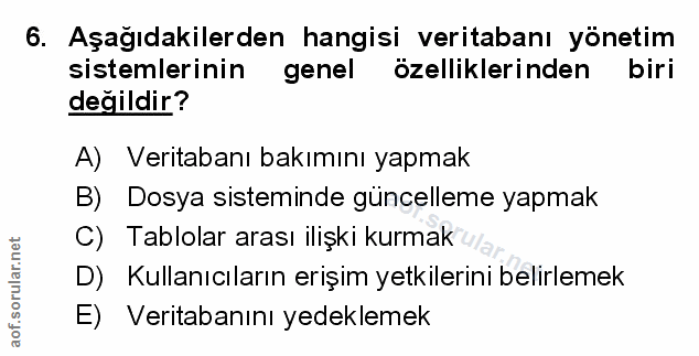 Soru 6