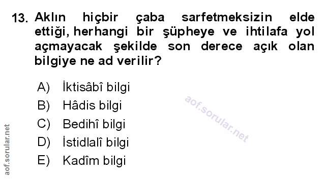 Soru 13