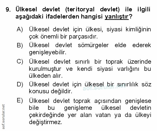 Soru 9
