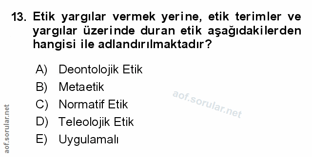 Soru 13