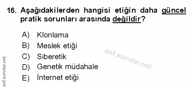 Soru 16