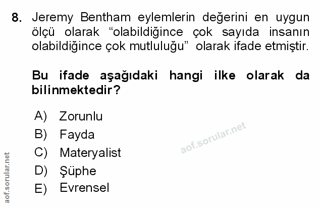 Soru 8