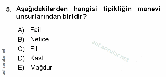 Soru 5