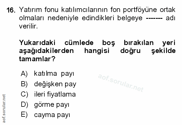 Soru 16