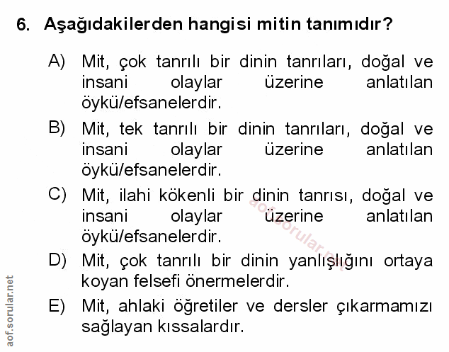 Soru 6