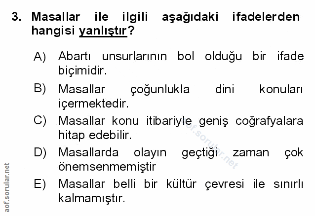 Soru 3