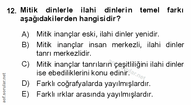 Soru 12