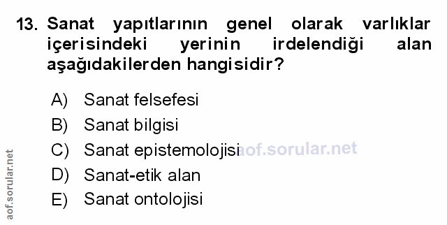 Soru 13