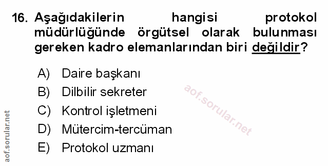 Soru 16