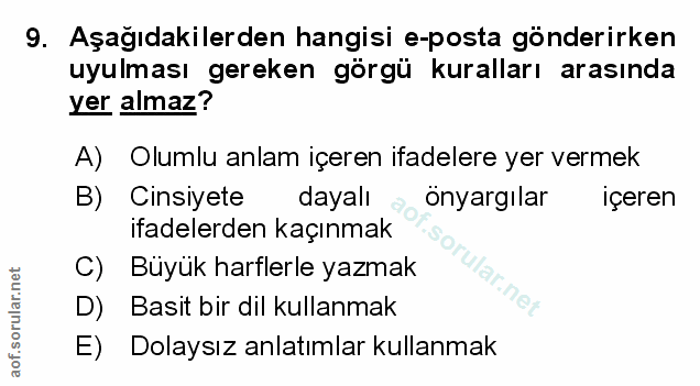 Soru 9