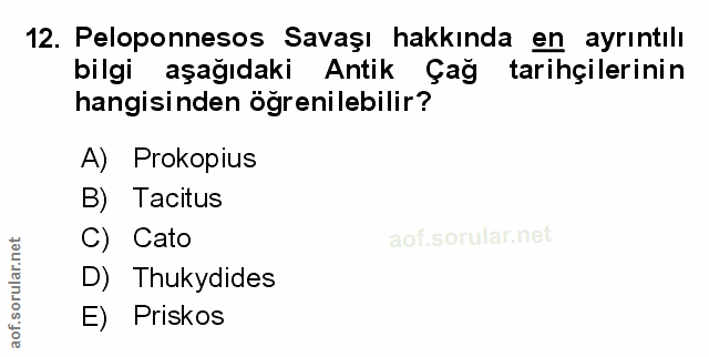 Soru 12