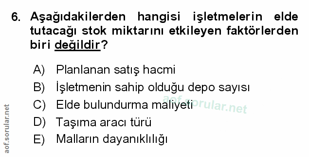 Soru 6