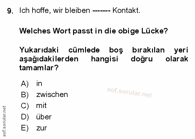 Soru 9