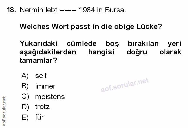 Soru 18