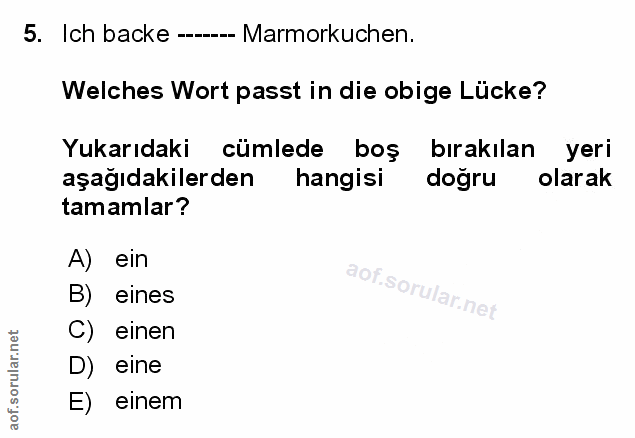 Soru 5