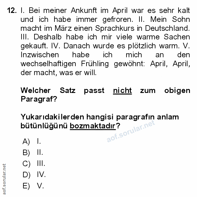 Soru 12