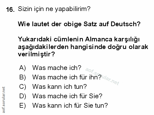 Soru 16