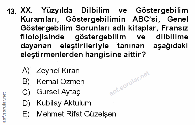 Soru 13