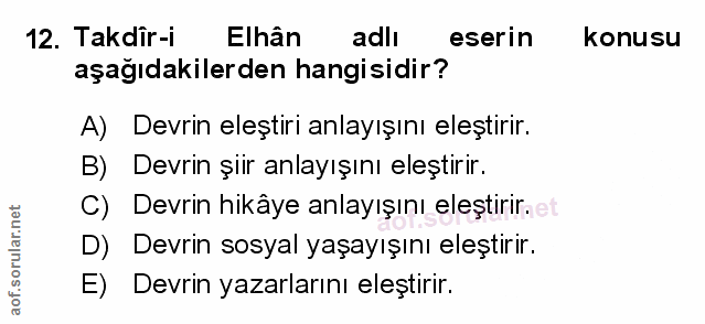 Soru 12