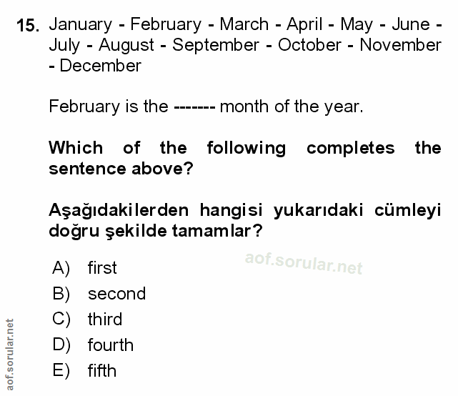 Soru 15