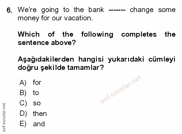 Soru 6