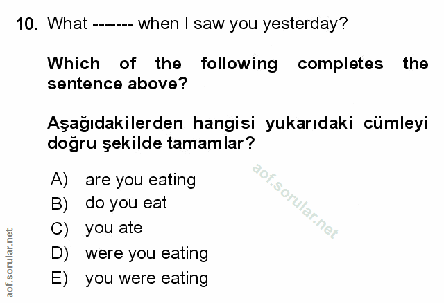 Soru 10