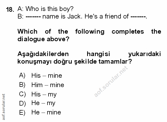 Soru 18