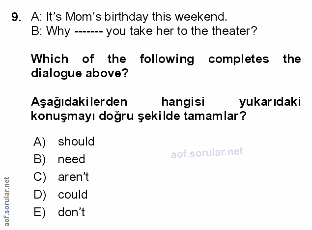 Soru 9