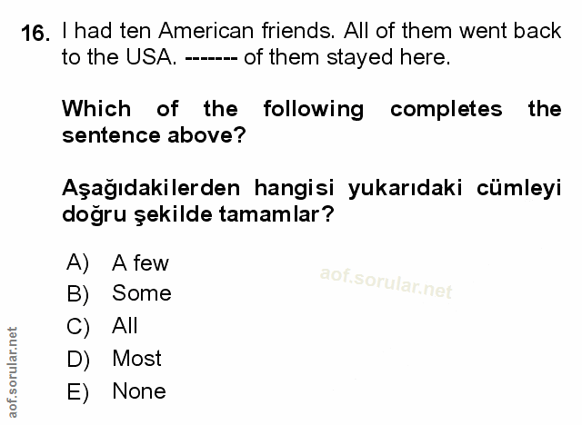Soru 16