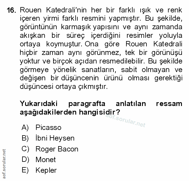 Soru 16