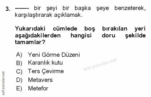 Soru 3