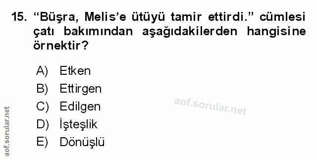 Soru 15