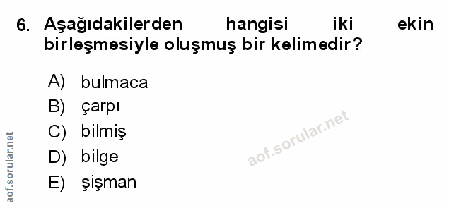 Soru 6